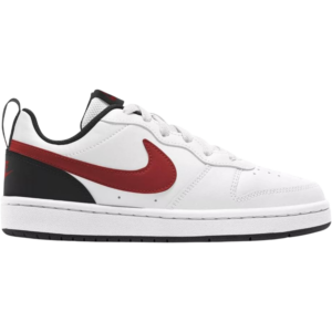 Nike Court Borough Low 2 White / Back / Red (GS) - BQ5448-110 - Acquista su SneakersSelection