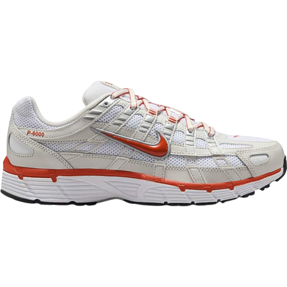 Nike P-6000 White Platinum Tint Black Picante Red (Women's) - BV1021-107 - Acquista su SneakersSelection
