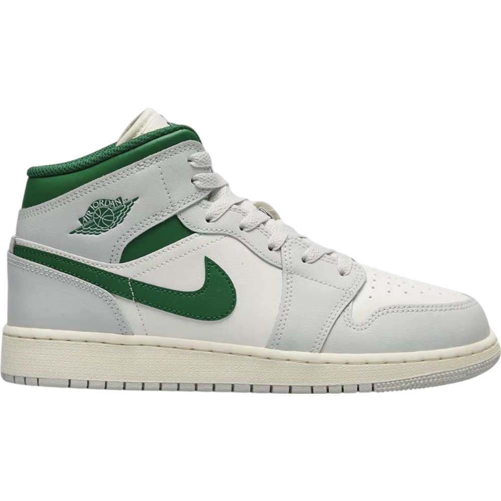 Air Jordan 1 Mid White Pure Platinum Pine Green (GS) - DQ8423-142 - Acquista su SneakersSelection