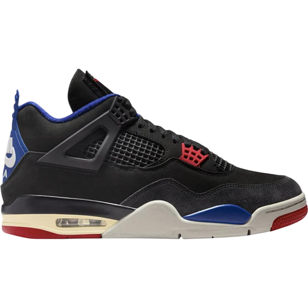 Air Jordan 4 Rare Air Black/Fire Red/Deep Royal Blue/Dark Smoke Grey/Tech Grey - FV5029-003 - Acquista su SneakersSelection