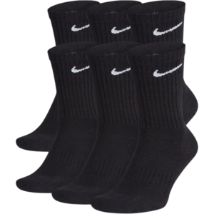 Nike Socks - Everyday Lightweight Crew Black 6-PACK - SX7666-010 - Acquista su SneakersSelection