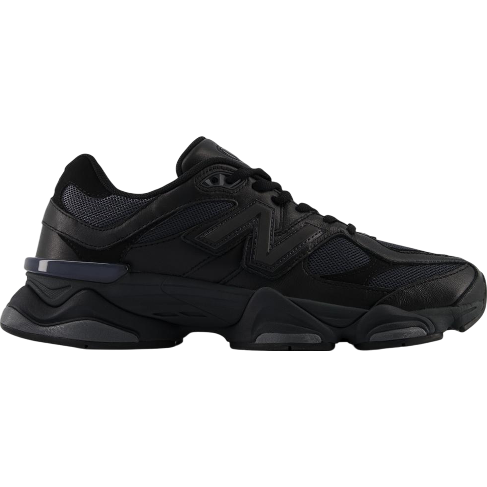 New Balance 9060 Triple Black Leather Men's - U9060NRI - Acquista su SneakersSelection