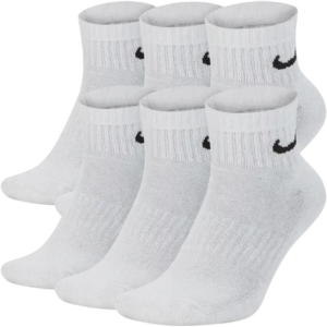 Nike Everyday Cushioned Socks White (6 pack) - SX7669-100 - Acquista su SneakersSelection