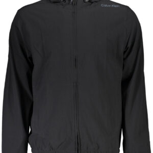 CALVIN KLEIN FELPA CON ZIP UOMO NERO