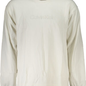 CALVIN KLEIN FELPA SENZA ZIP UOMO BIANCO