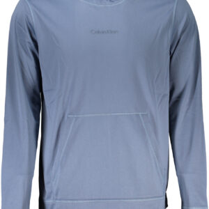 CALVIN KLEIN FELPA SENZA ZIP UOMO BLU