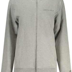 NORTH SAILS FELPA CON ZIP DONNA GRIGIO
