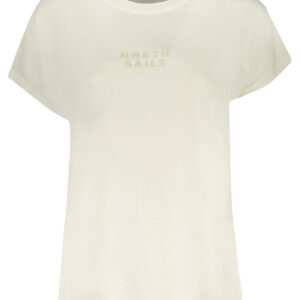 NORTH SAILS T-SHIRT MANICHE CORTE DONNA BIANCO