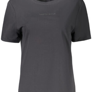 NORTH SAILS T-SHIRT MANICHE CORTE DONNA NERO