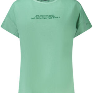 NORTH SAILS T-SHIRT MANICHE CORTE DONNA VERDE