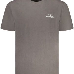WRANGLER T-SHIRT MANICHE CORTE UOMO NERO