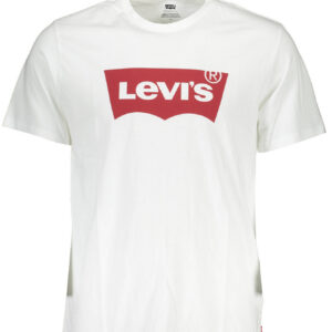LEVI'S T-SHIRT MANICHE CORTE UOMO BIANCO
