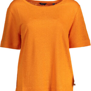 GANT T-SHIRT MANICHE CORTE DONNA ARANCIO