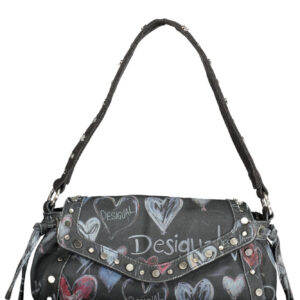 DESIGUAL BORSA DONNA NERO