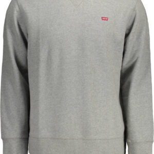 LEVI'S FELPA SENZA ZIP UOMO GRIGIO