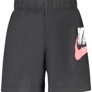NIKE PANTALONE SHORT BAMBINA NERO