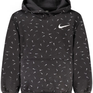 NIKE FELPA SENZA ZIP BAMBINA NERO