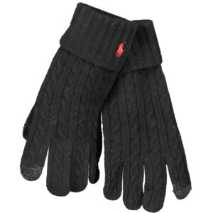 RALPH LAUREN GUANTI UOMO NERO