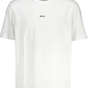 BOSS T-SHIRT MANICHE CORTE UOMO BIANCO