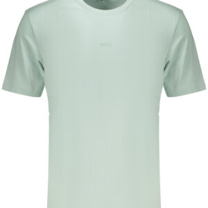 BOSS T-SHIRT MANICHE CORTE UOMO VERDE