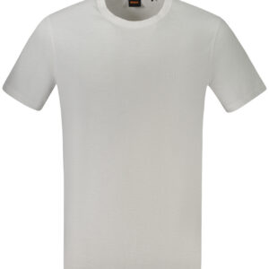 HUGO BOSS T-SHIRT MANICHE CORTE UOMO BIANCO