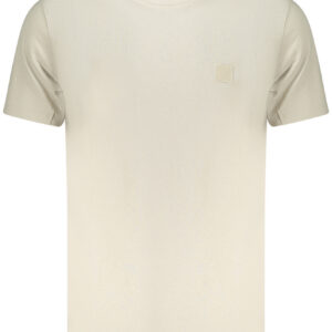 BOSS T-SHIRT MANICHE CORTE UOMO BEIGE