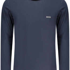 BOSS T-SHIRT MANICHE LUNGHE UOMO BLU