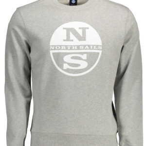 NORTH SAILS FELPA SENZA ZIP UOMO GRIGIO