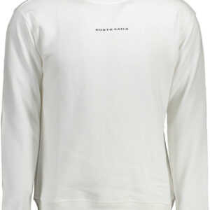NORTH SAILS FELPA SENZA ZIP UOMO BIANCO