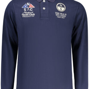 NORTH SAILS POLO MANICHE LUNGHE UOMO BLU