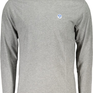 NORTH SAILS T-SHIRT MANICHE LUNGHE UOMO GRIGIO
