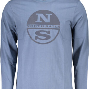 NORTH SAILS T-SHIRT MANICHE LUNGHE UOMO BLU