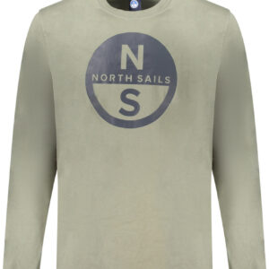 NORTH SAILS T-SHIRT MANICHE LUNGHE UOMO VERDE