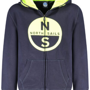 NORTH SAILS FELPA CON ZIP BAMBINO BLU