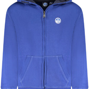NORTH SAILS FELPA CON ZIP BAMBINO BLU