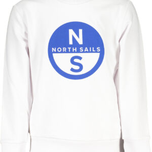 NORTH SAILS FELPA SENZA ZIP BAMBINO BIANCO