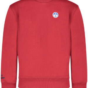 NORTH SAILS FELPA SENZA ZIP BAMBINO ROSSO
