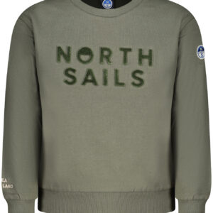 NORTH SAILS FELPA SENZA ZIP BAMBINO VERDE