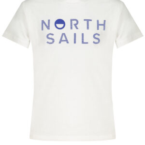 NORTH SAILS T-SHIRT MANICHE CORTE BAMBINO BIANCO