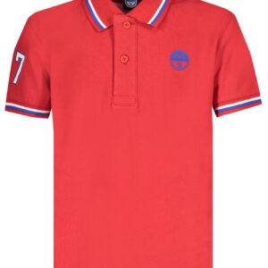 NORTH SAILS POLO MANICHE CORTE BAMBINO ROSSO
