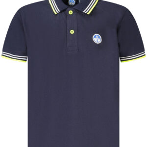 NORTH SAILS POLO MANICHE CORTE BAMBINO BLU
