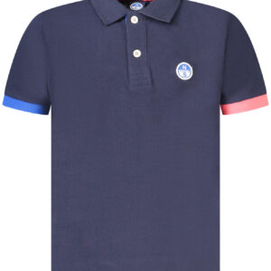 NORTH SAILS POLO MANICHE CORTE BAMBINO BLU