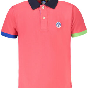 NORTH SAILS POLO MANICHE CORTE BAMBINO ROSA