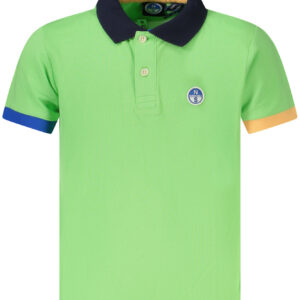 NORTH SAILS POLO MANICHE CORTE BAMBINO VERDE