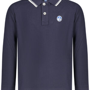 NORTH SAILS POLO MANICHE LUNGHE BAMBINO BLU