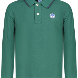 NORTH SAILS POLO MANICHE LUNGHE BAMBINO VERDE