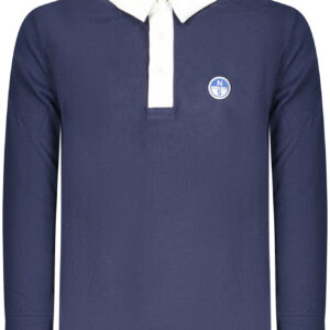 NORTH SAILS POLO MANICHE LUNGHE BAMBINO BLU