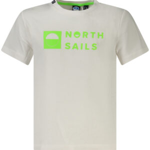 NORTH SAILS T-SHIRT MANICHE CORTE BAMBINO BIANCO