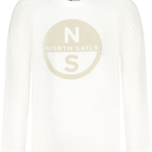 NORTH SAILS T-SHIRT MANICHE LUNGHE BAMBINO BIANCO