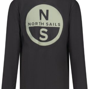 NORTH SAILS T-SHIRT MANICHE LUNGHE BAMBINO NERO